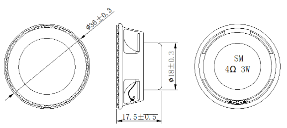 36mm  规格图